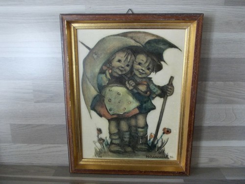 Altes hummelbild mit echt - altes,