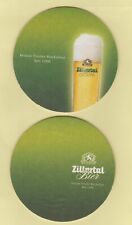 Bierdeckel , Coaster , ZILLERTAL BIER , Zell am Ziller ,Tirol/Österreich #1811#