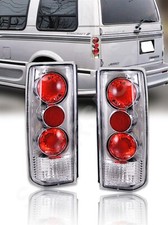 Pair Chrome Housing Taillights