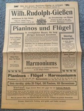 Alte Werbung * WILHELM RUDOLPH