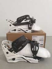Salomon District white Snowboard Bindung (M)