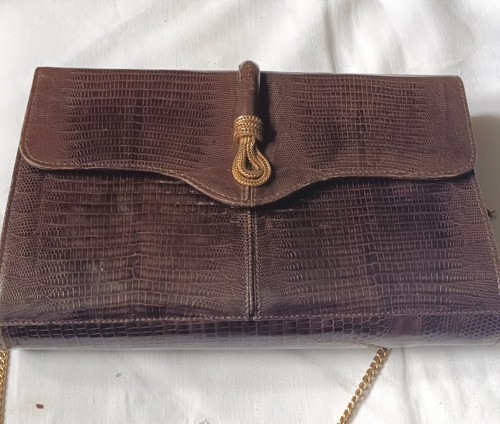 Irv vintage handtasche - vintage, leder