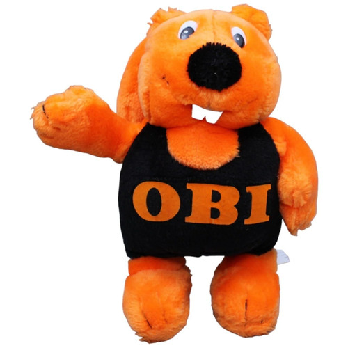Vintage obi biber kuscheltier - obi,