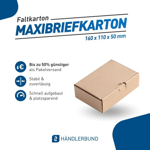 Maxibriefkarton 160x110x50