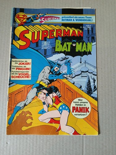 Superman batman heft 1980 - batman,