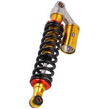 Federbein 360 mm gold schwarz