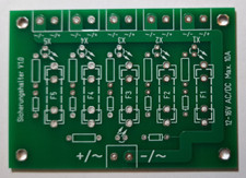 Sicherungshalter  Platine ohne Bauteile!