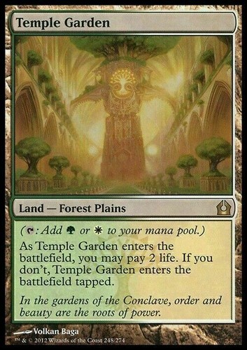 Temple garden return to - garden, ~