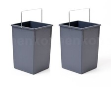 Hailo 2x Inneneimer 15L