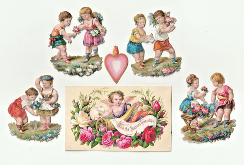 Oblate scrap die cut - scrap,