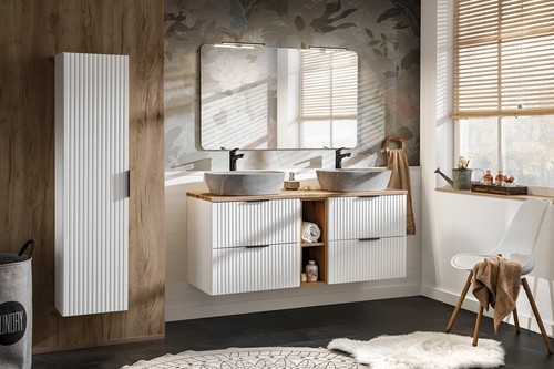 Montiert design badmöbel set - montiert,