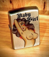 Custom Pinup Girl Zippo