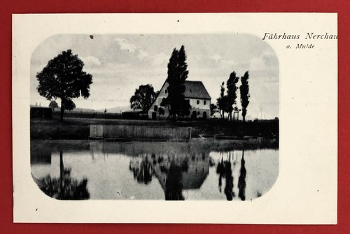 Postcard nerchau near - near, grimma