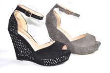 Damen Sandalen Keilabsatz