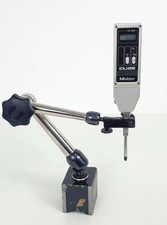 Mitutoyo IDU25 digitale Messuhr auf Magnetstativ Digimatic Indicator Taster