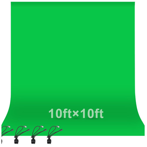 Emart greenscreen 3x3m faltbar - 3x3m,