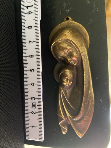 Madonna mit kind metall - madonna,