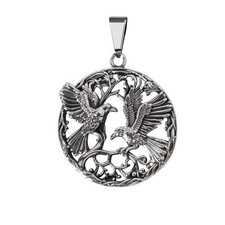 Odins raben anhänger amulett - odins,