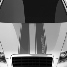 Rennstreifen Aufkleber