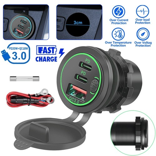 12v dual usb - dual, 3.0