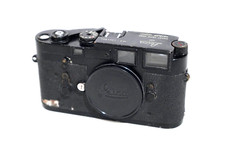 RAR+++ Leica M3 Nr.1059883 schwarz lackiertes Zifferblatt 1962 im Originalzustand wie gefunden