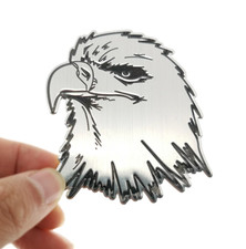 3D Metall Adler Adlerkopf Logo