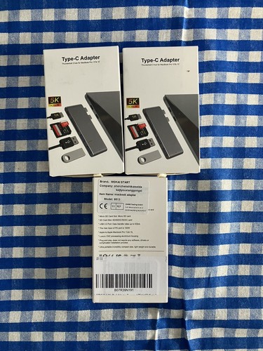 Type adapter macbook 5in1 - c,