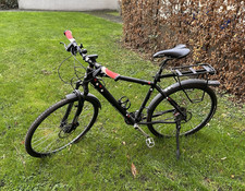 Rockrider Trekkingrad schwarz