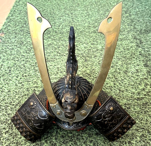 Japanischer samurai kabuto - samurai,