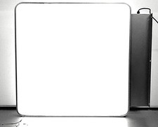 LED Leuchtkasten 70 x 70 cm + FERNBEDIENUNG Zweiseitig Leuchtreklame Nasenschild