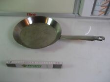 Steakpfanne Gastro Edelstahl Ø ca 26,6 cm Profi Bratpfanne unbeschichtet 49a