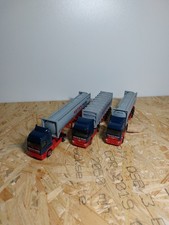 Herpa Konv. DAF, MAN  Silosattel- + MB Actros Bullcontainersattelzug Hoyer-Talke