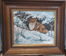 Jagdgemälde Jagdmaler Jagdbild Jagd Fuchs