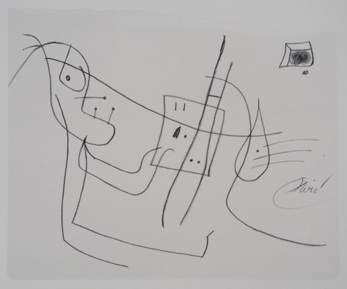 Joan miro der künstler - der, bei