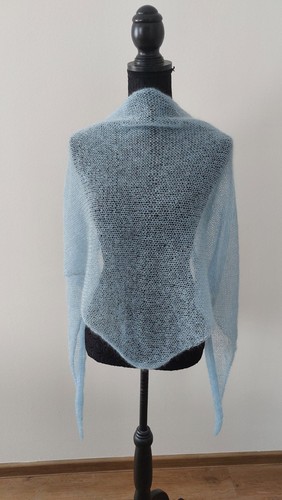 Tuch handgestrickt mohair - tuch,