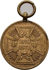 Preussen Medaille 1871 Auf den