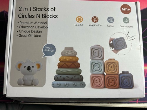 Montessori stapelturm koala - montessori,
