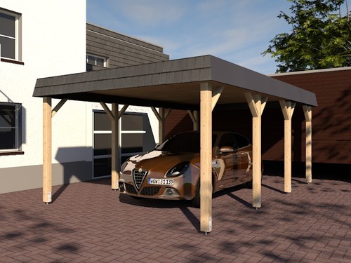 Carport walmdach assen vii - walmdach,