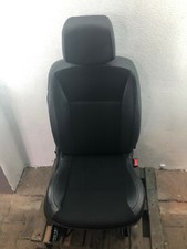 Renault Clio 3  Beifahrersitz Teilleder Schwarz