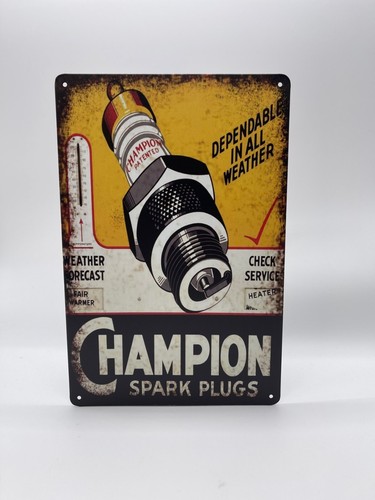 Blechschild champion 20x30cm - champion,