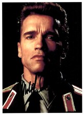 ARNOLD SCHWARZENEGGER - Original handsigniertes Autogramm auf Foto 14x19 (1240)