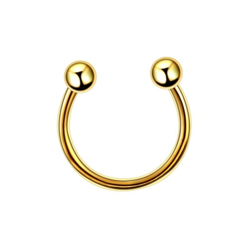 Tragus piercing septum - piercing,