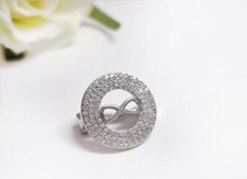 Brosche Silber 925 Zirkonia