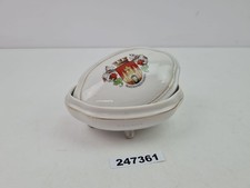Deckeldose porzellan wappen - deckeldose,