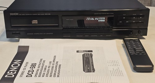 Denon dcd 580 hifi player - denon,