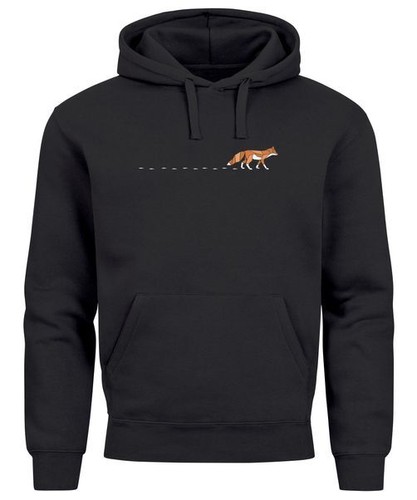 Hoodie herren fuchs fox wald - hoodie,
