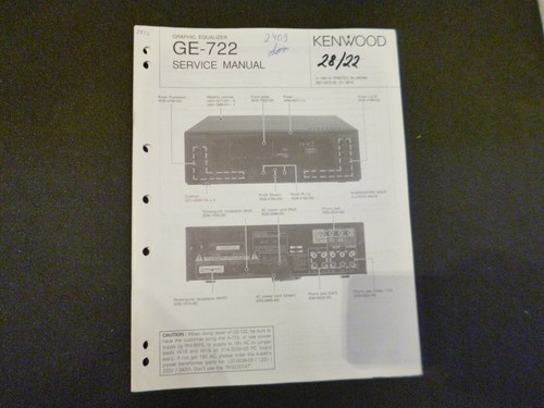 Original service manual - service,