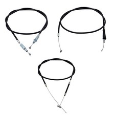 Bowdenzüge Set 3-tlg schwarz