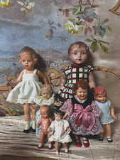 Puppen-Konvolut – 7 Vintage