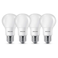 4 x Philips LED Lampen A60 Birnen 8W =60Watt E27 matt 806lm Licht warmweiß 2700K